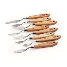 Diamond Shaped Palette Knives