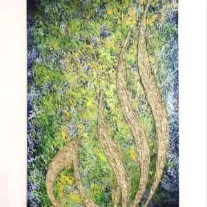 Acrylic-Textured-Painting-Allah