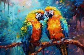 Oil Pastel Art