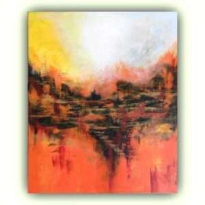 Abstract Painting - Ethereal Serenity