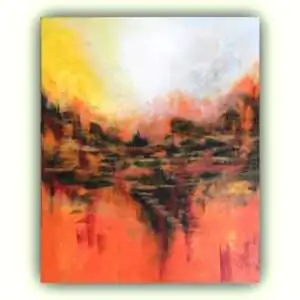 Abstract Painting - Ethereal Serenity