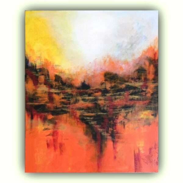 Abstract Painting - Ethereal Serenity